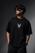 COBRO Premium Merch — Men’s Black Tee | Front Print