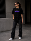 COBRO TrendSetter — Women’s Black Tee | Front Print
