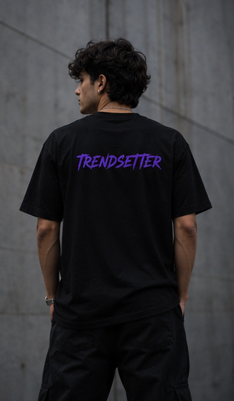 COBRO TrendSetter - Men’s Black Tee | Back Print