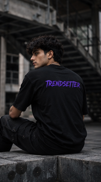COBRO TrendSetter - Men’s Black Tee | Back Print